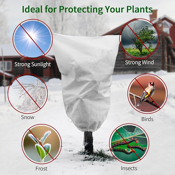 Landbouw niet -geweven winterfleece voor planten